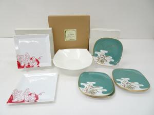 香蘭社・ノリタケ・ナルミ プレート3箱
